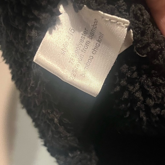 Barefoot Dreams Bamboo Chic Black Zip Up Jacket Size XL - Picture 8 of 10